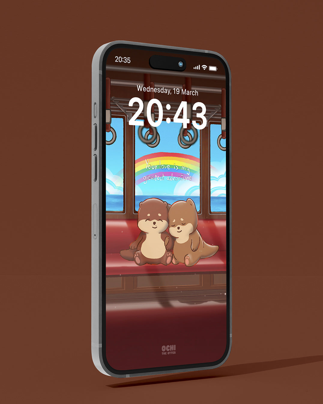 Your love is my greatest adventure Mobile Wallpaper
