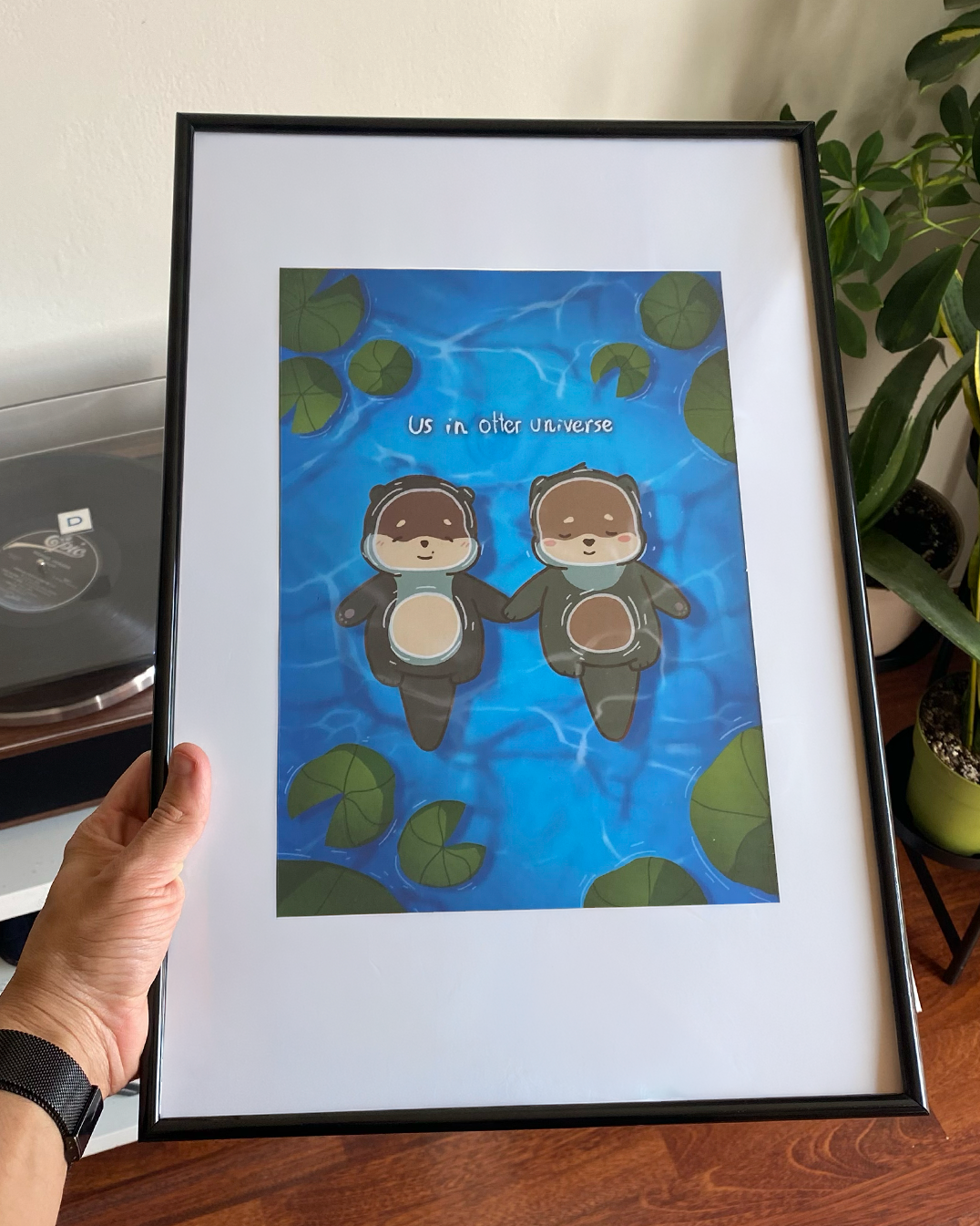Us in an otter universe